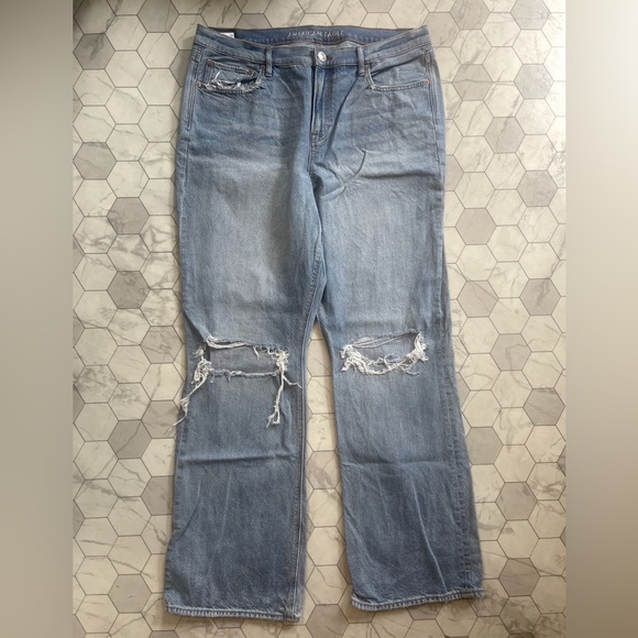 Bundle Lot of 9 pairs of jeans bottoms pants leggings American eagle 16 long - Picture 9 of 16